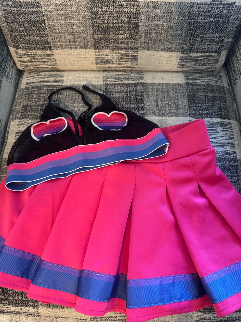 Body Rage Bi Pride Outfit